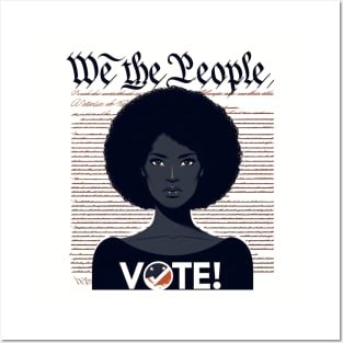 We the people vote Posters and Art